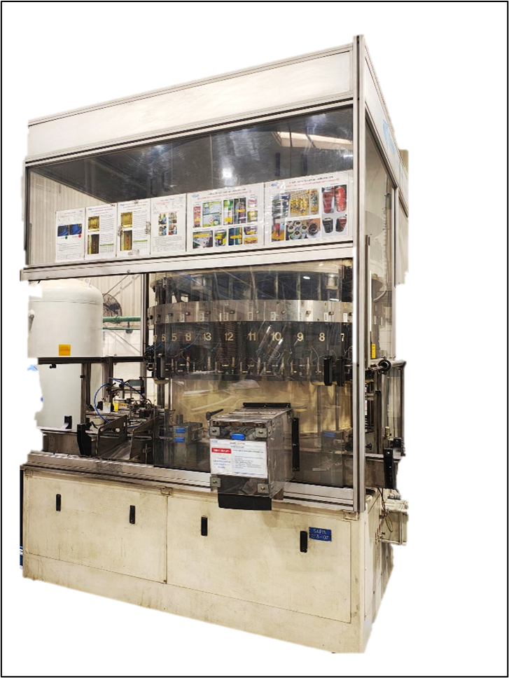 In Line Aerosol Can Leak Tester/Detector